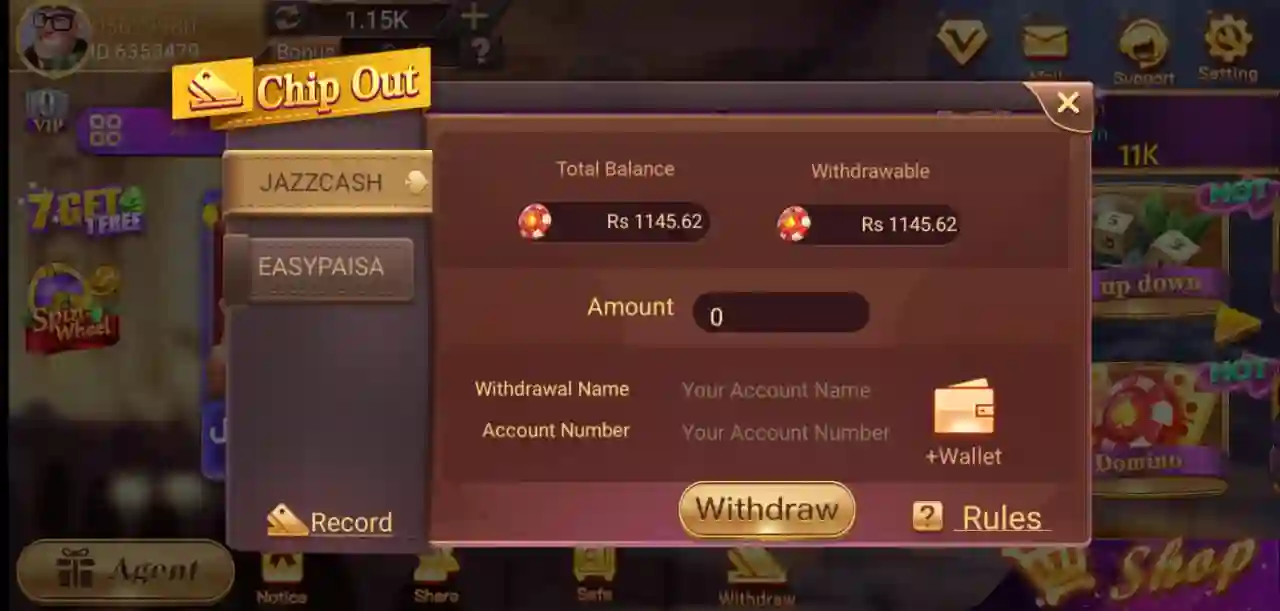 Card Rummy Withdraw Guide